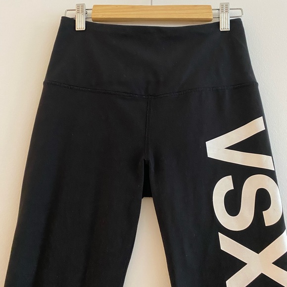 Victoria’s Secret Sport Black Tights, Size S - Picture 2 of 8